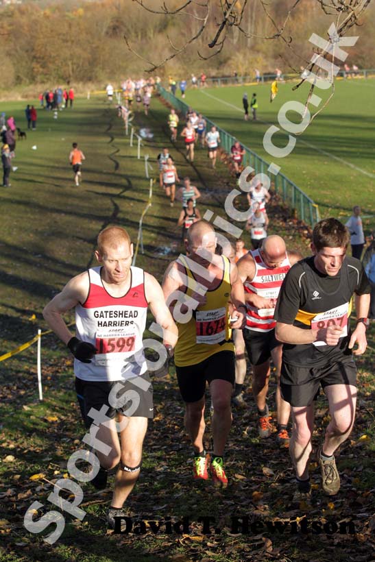 Senior men Start Fitness North East Harrier League, Blaydon.